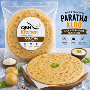 frozen paratha aloo wala - QBH Kitchen