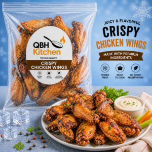 frozen crispy chicken wings - QBH Kitchen